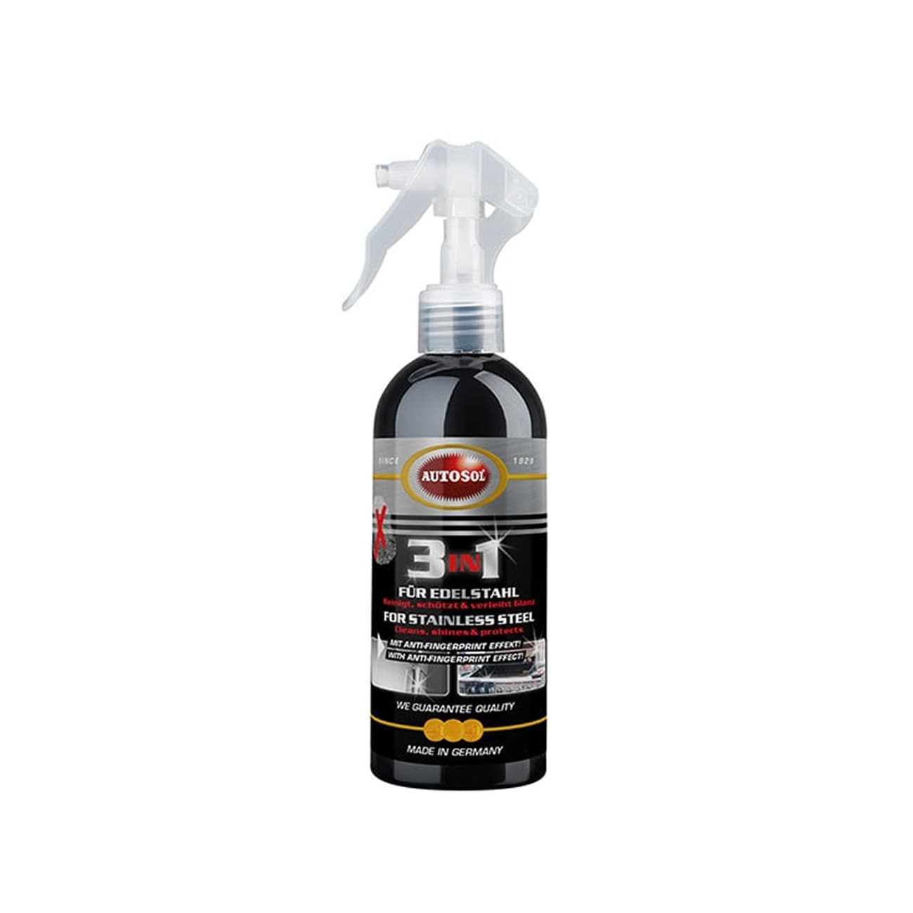3-in-1 Stainless Steel Cleaner & Polish 250 ml