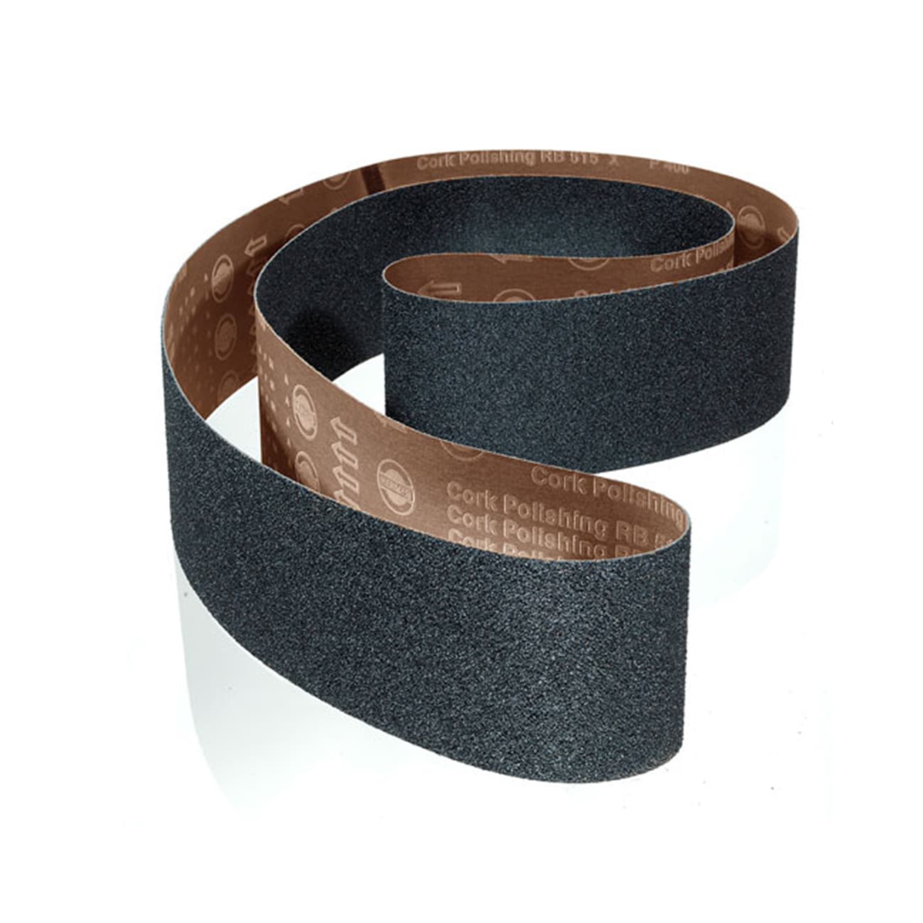 CORK Abrasive Belt P800 for Stainless Steel Finishing
