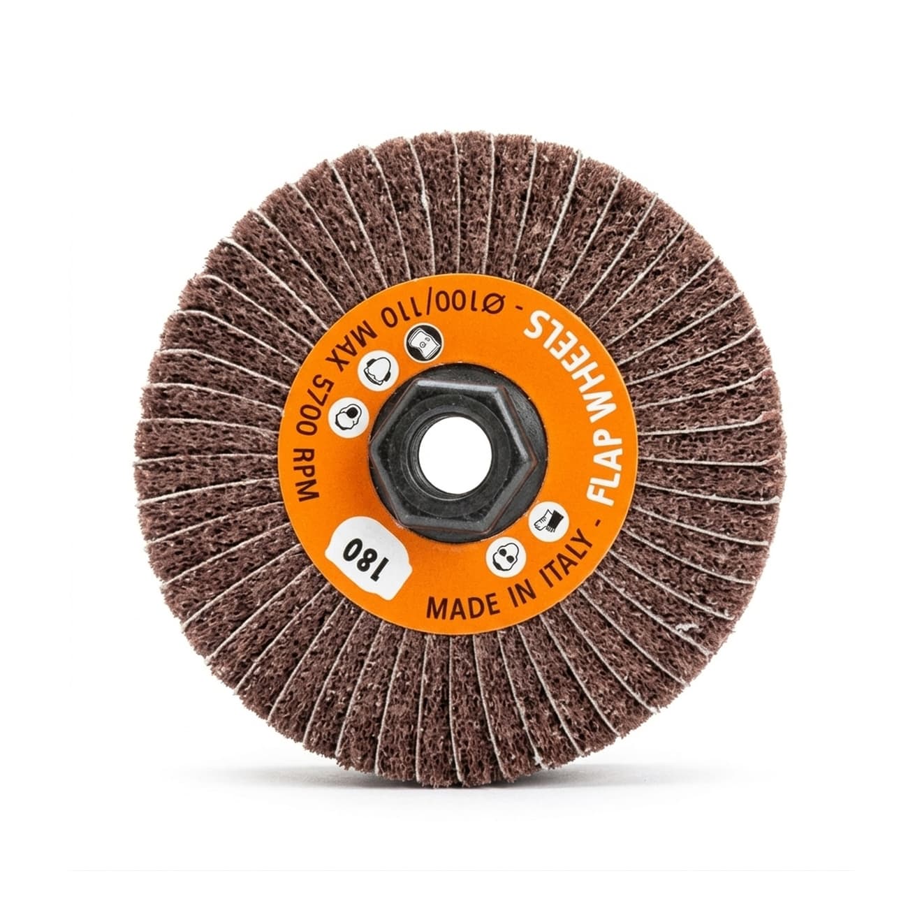 STXT Mixed Cloth & Non-Woven Satin Finishing Wheel with M14 mm Thread